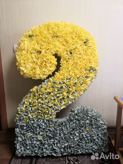 Цифра 2 на день рождения