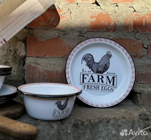 Эмалированная посуда в стиле Farmhouse
