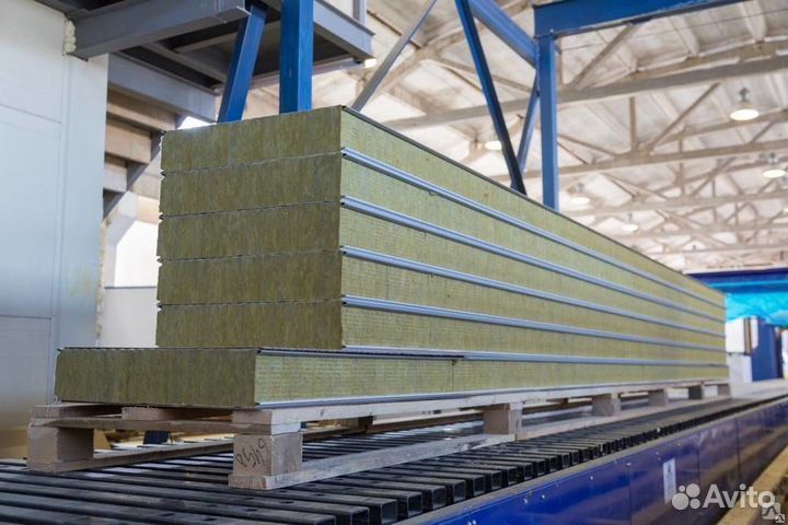 Сэндвич панели вата