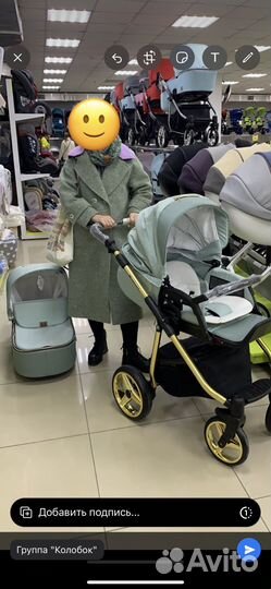 Коляска adamex reggio 3 в 1 лимитированная