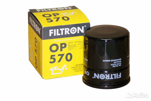 Filtron OP 570 Фильтр масляный opel/GM/daewoo