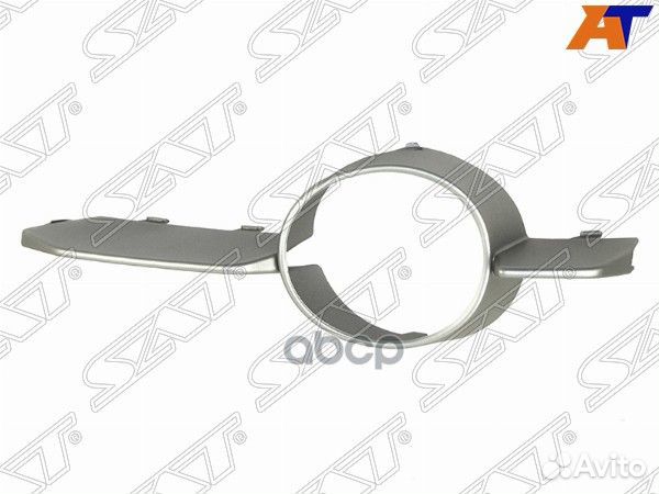 Молдинг бампера BMW X6 08-12 (Спереди/ Слева)