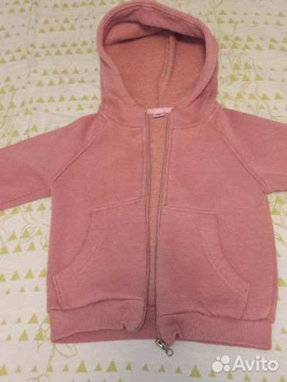 Спортивный костюм для девочки на флисе 92