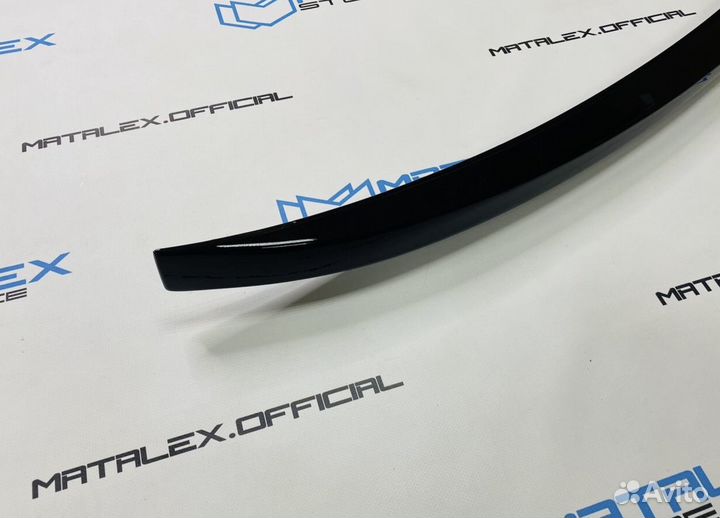 Спойлер BMW X5 G05, средний, черный глянец