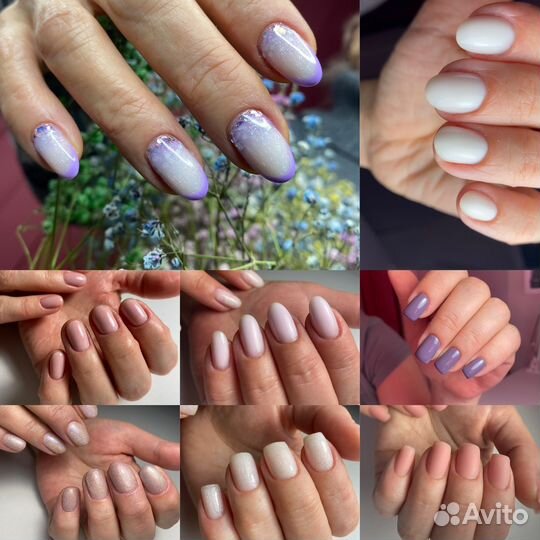 Маникюр, гель лак, наращивание и SMART педикюр