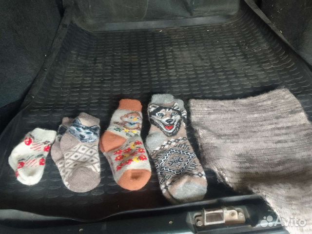 Носки из пуха и собачьей шерсти