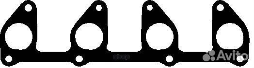 Прокладка выпускного коллектора металлическая 6