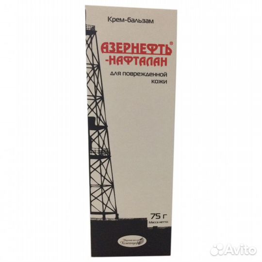 Крем-бальзам Азернефть-Нафталан для поврежденной к