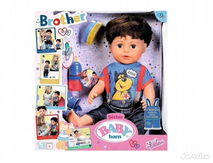 Кукла Беби Бон Братик Baby Born Оригинал 825-365