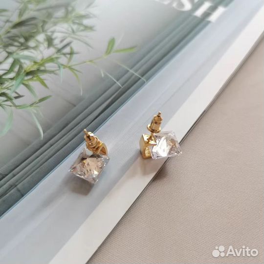 Серьги charmin paris guess золото/ серебро