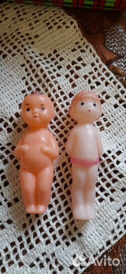 Пупсики ссср,ванночки,мишка