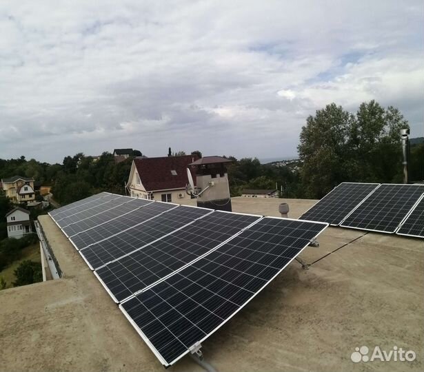 Солнечная батарея RS DM72-390M для навеса