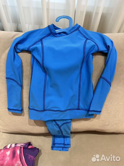 Тренировочный костюм и защита на фигурное катание