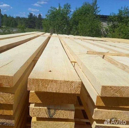 Доска обрезная и брус с доставкой