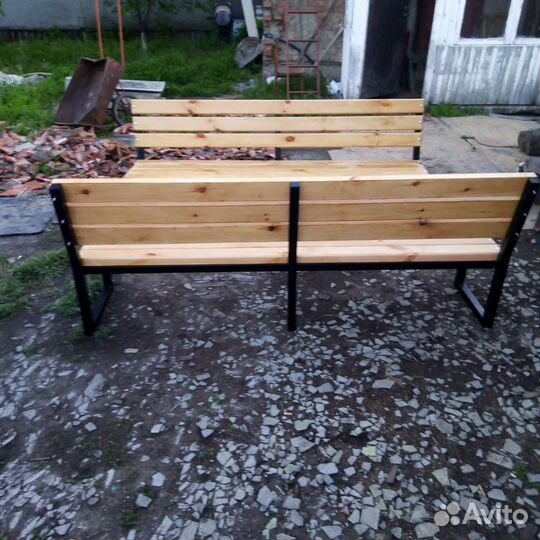 Скамейка лавочка садовая