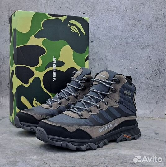 Мужские зимние кроссовки merrell