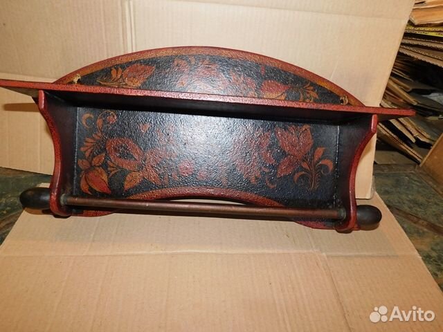 Красивая полка для кухонных полотенец СССР