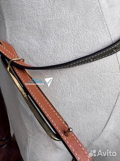Ремень тонкий Hermes