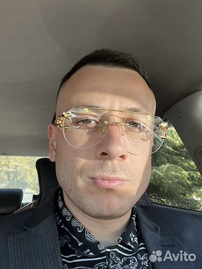 Прозрачные очки унисекс