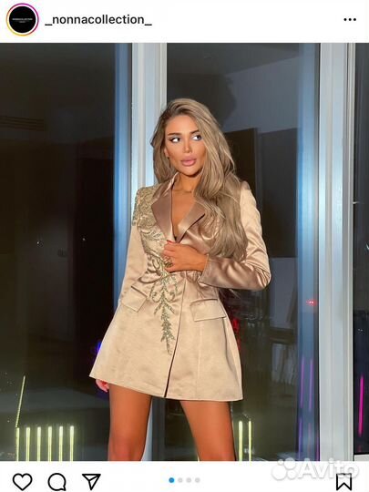 Платье пиджак nonnacollection