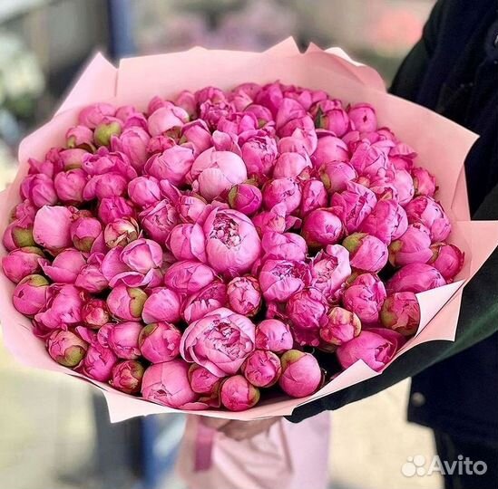 Пионы Букет пионов