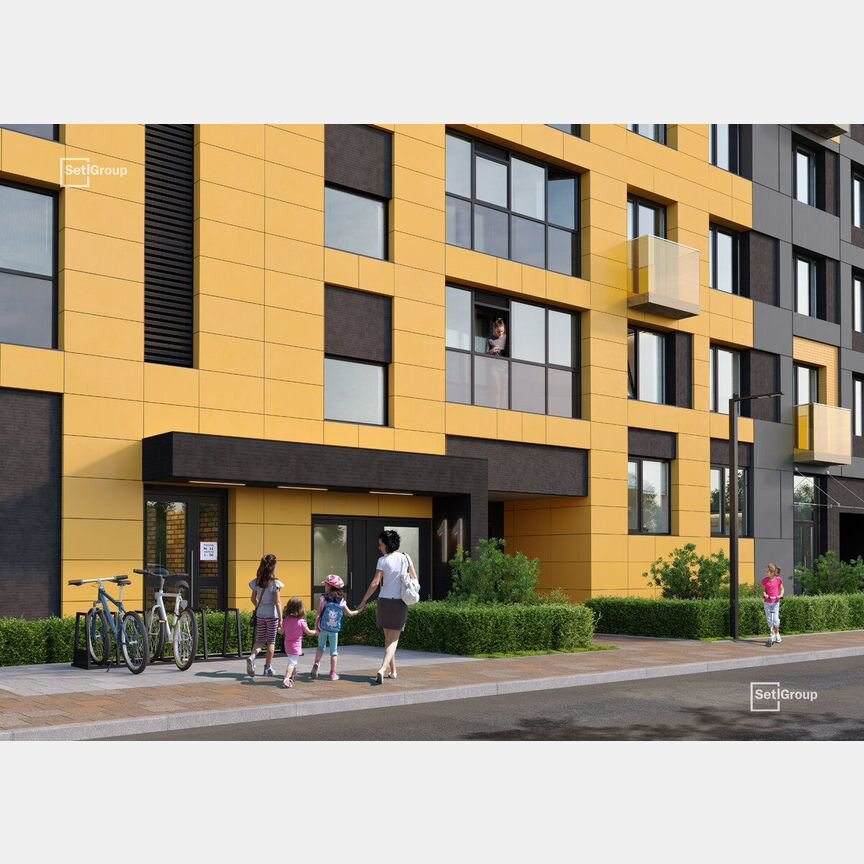 2-к. квартира, 53 м², 1/12 эт.