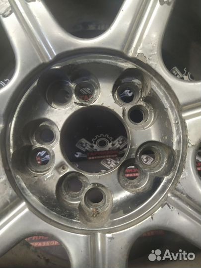 Литой диск 5х100 5х114.3 R16 Mazda 3 bk