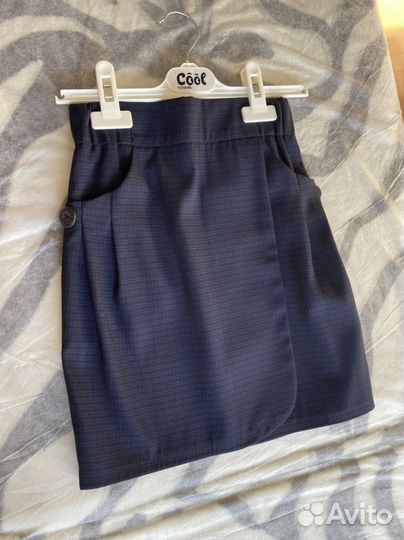 Школьная форма для девочки синяя набор 2 класс