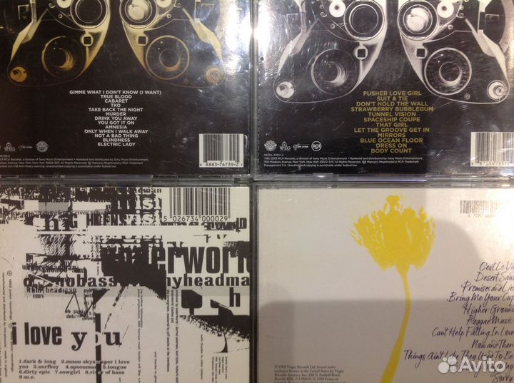 Cd фирменные.Фото не обновляю-список корректирую