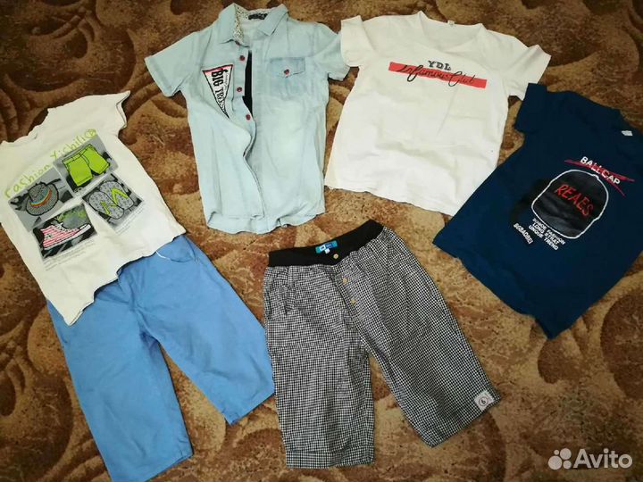 Вещи пакетом на мальчика