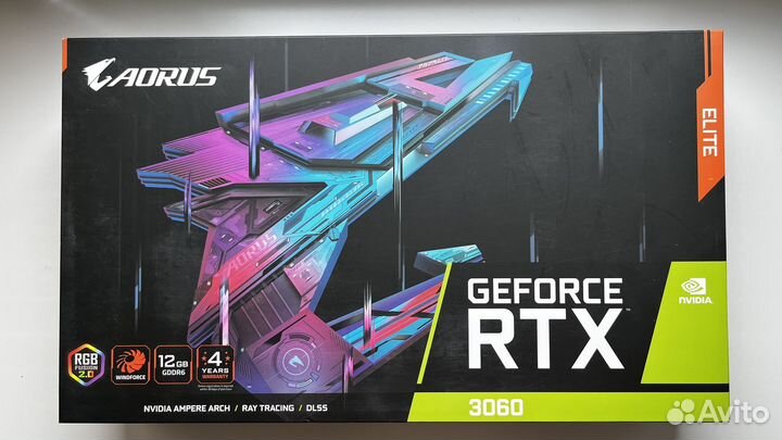 Видеокарта rtx 3060 12 гб