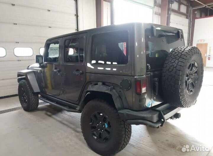 Запчасти на Jeep Wrangler 2016