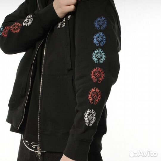 Зип худи chrome hearts