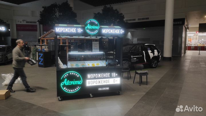 45000-55000 Продавец крафтового мороженого Alcreme