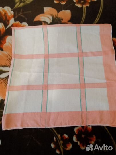 Скатерть лен СССР новая
