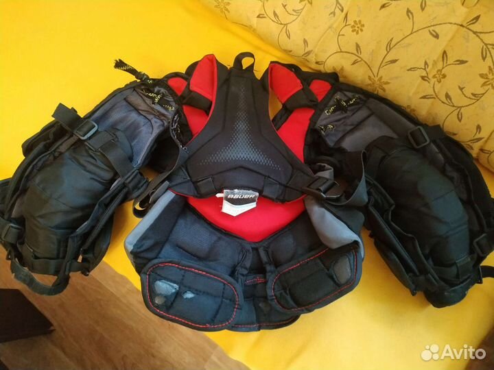 Вратарский нагрудник bauer vapor jr m