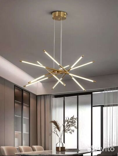 Подвесная люстра в современном стиле