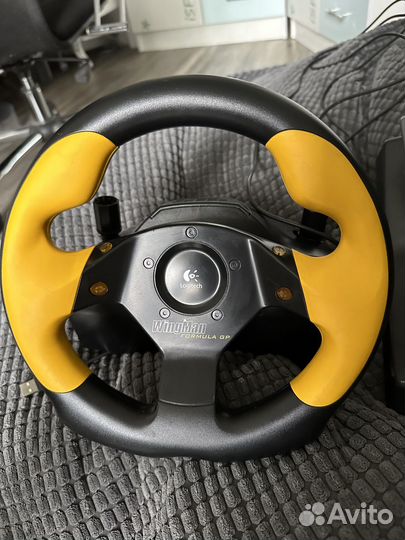 Руль игровой logitech wingman formula gp