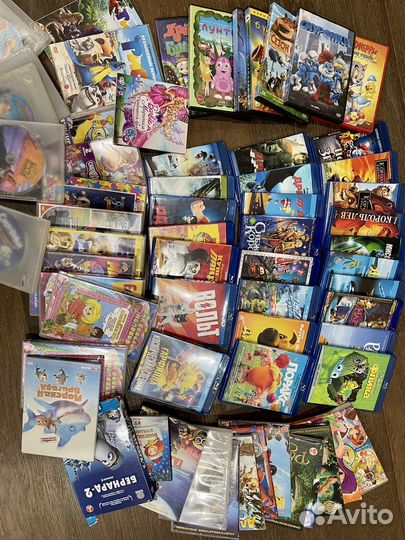 Dvd и blu ray диски мультфильмы