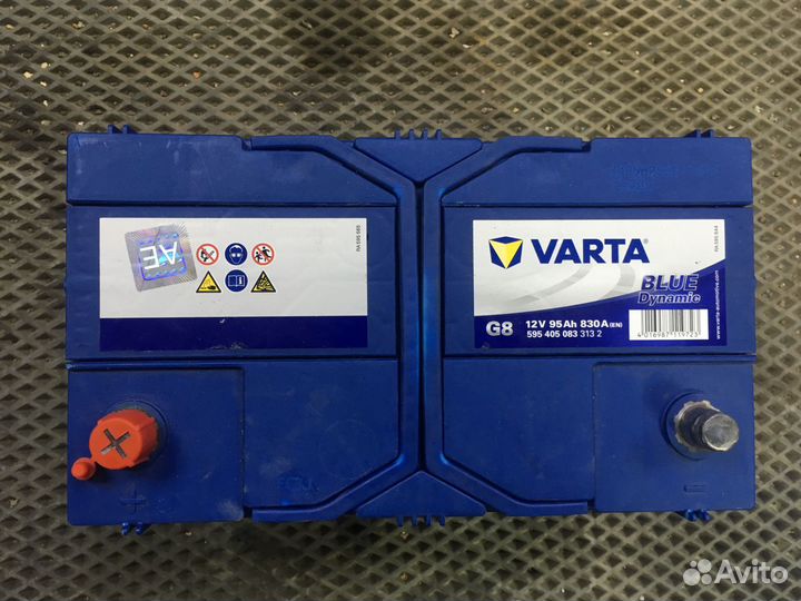 Аккумулятор 95Ah Varta Blue Dynamic G8 D31R