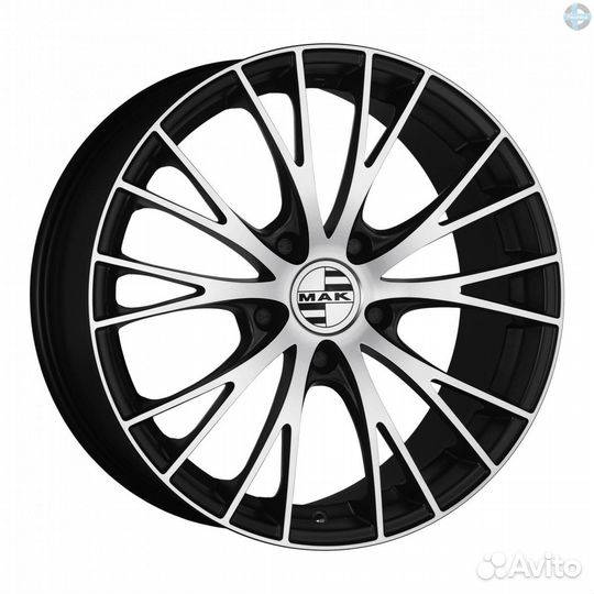R18 5x112 8J ET21 D66,45 MAK Rennen Ice Black