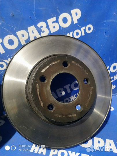 Передний тормозной диск Газ Волга 3110 седан 406