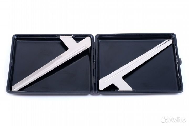 Портсигар Stoll на 26 шт, натуральная кожа