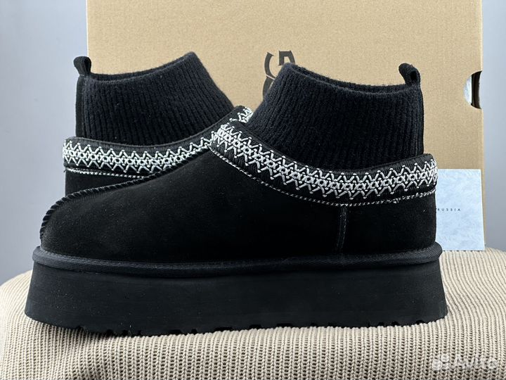 Угги UGG Tazz Knit Black