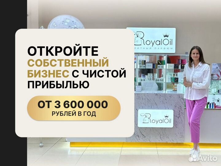 Готовый бизнес парфюмерия
