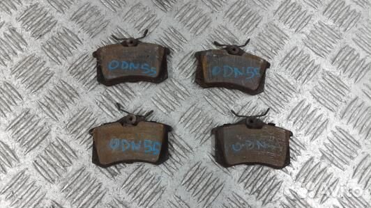 Тормозные колодки задние volkswagen golf 5 (ODN55L