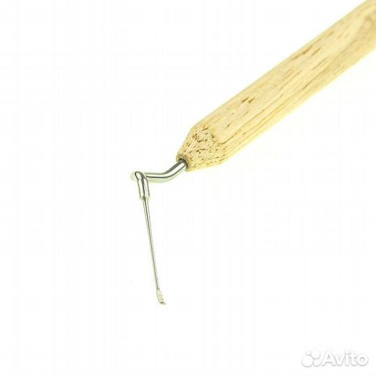 Шпатель для переноса личинок правый (деревянная ру