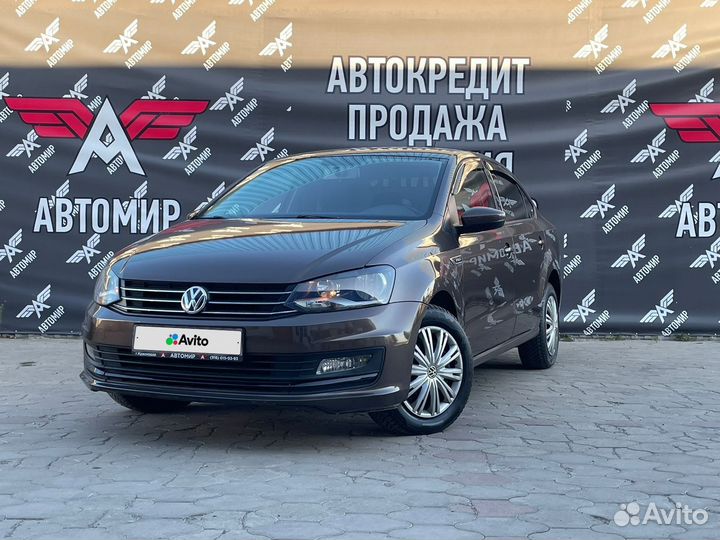 Volkswagen Polo 1.6 AT, 2018, 136 473 км