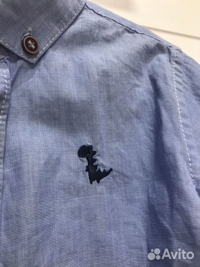 Рубашка Next голубая