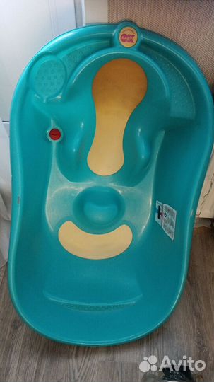 Ванночка для купания с горкой